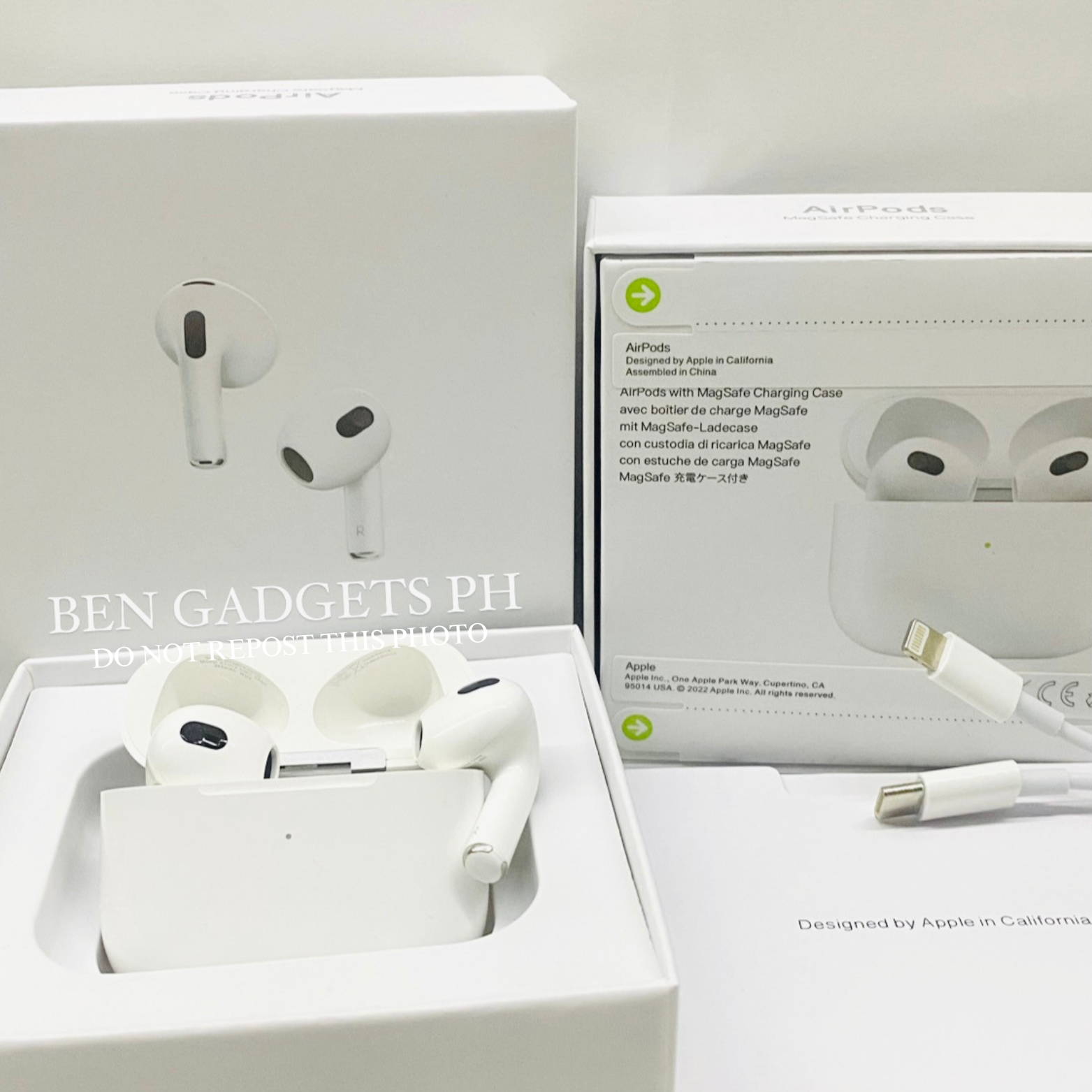 AirPods Gen 3 Lightning- White
